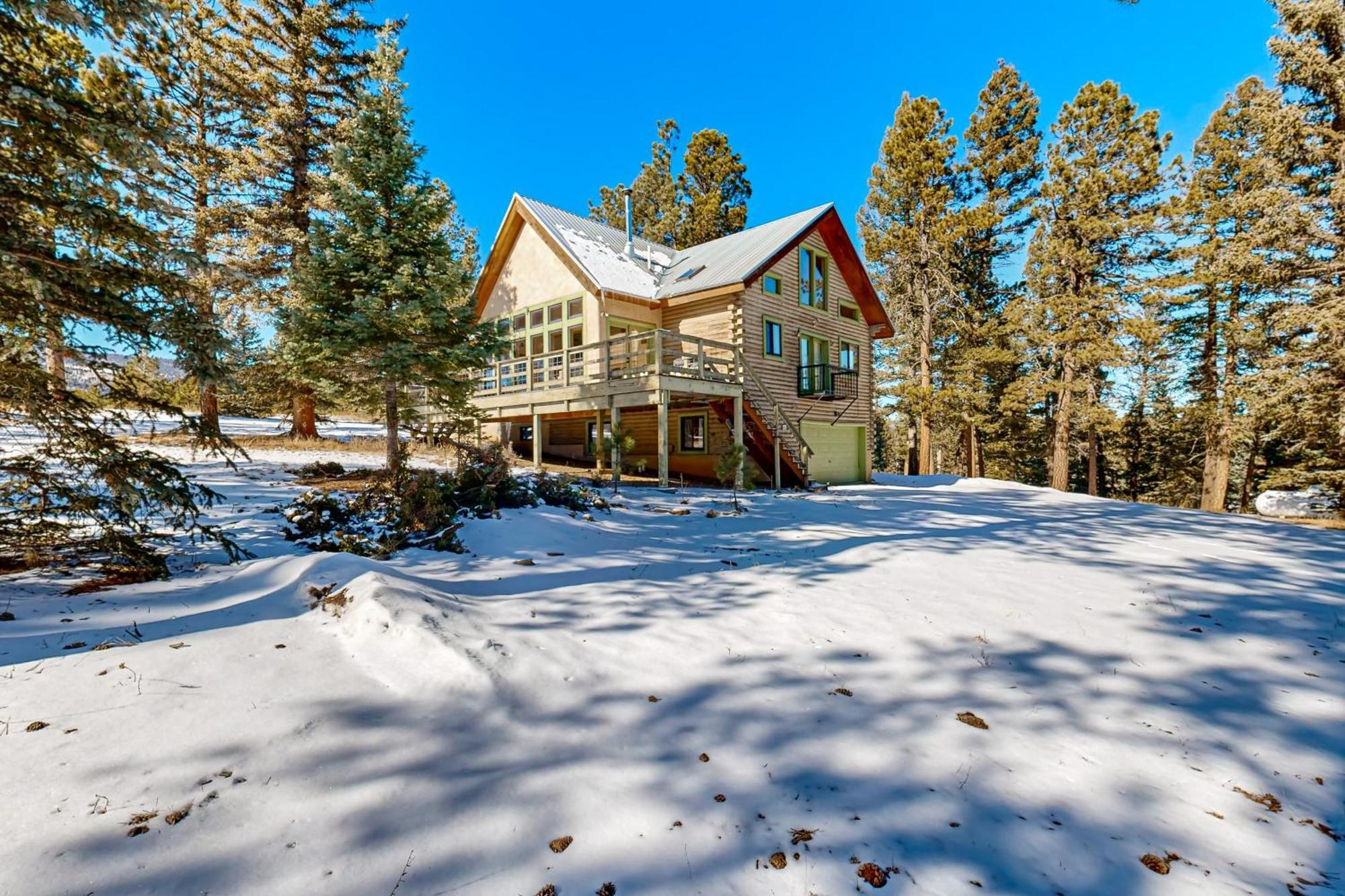 Sunny Mountain Delight Villa Angel Fire Bagian luar foto
