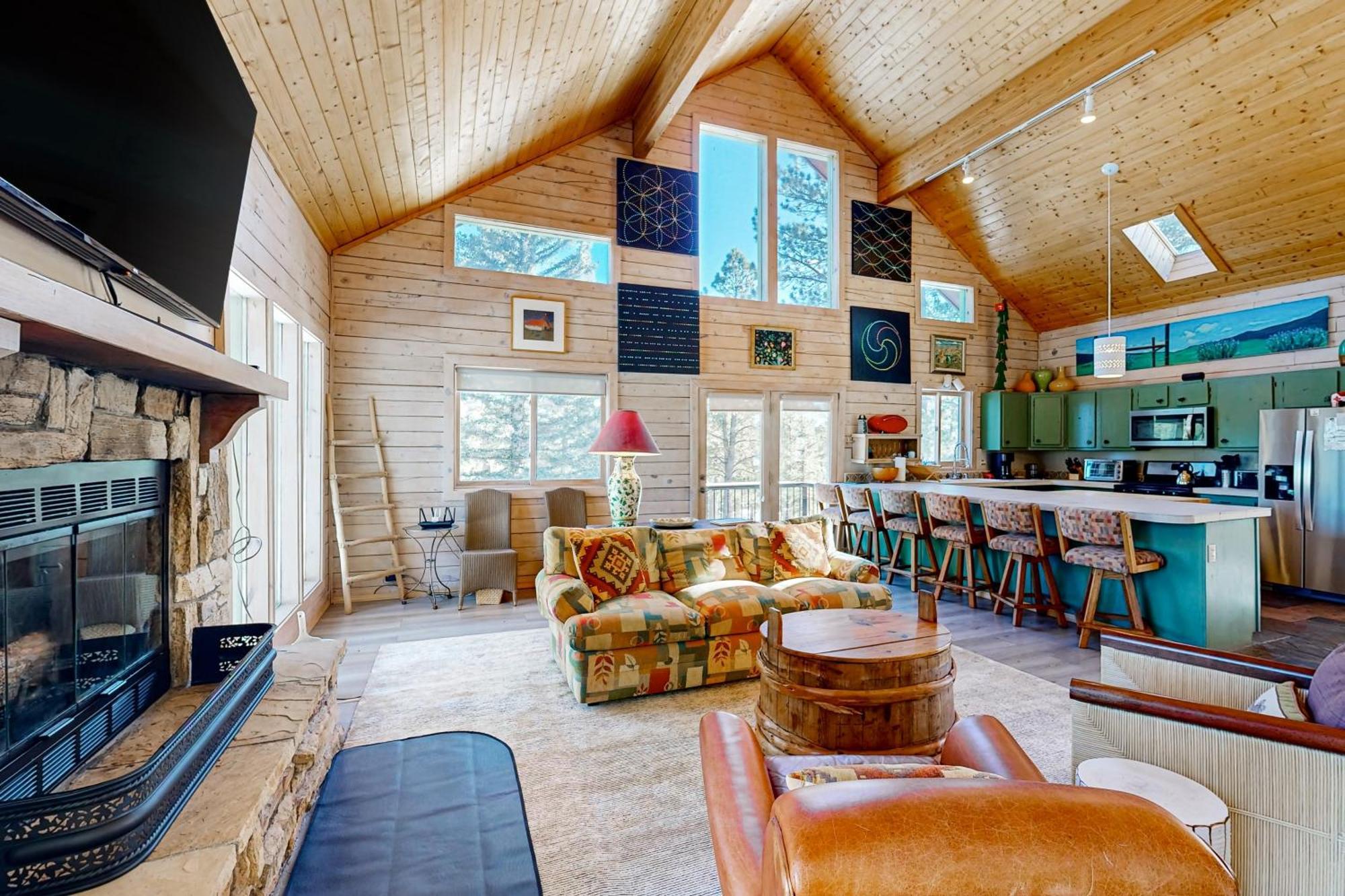 Sunny Mountain Delight Villa Angel Fire Bagian luar foto